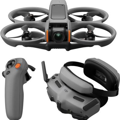 DJI Avata 2 Fly More Combo, 4K FPV Drone, 155° FOV, 3 Batteries, Built-in Propeller Guard