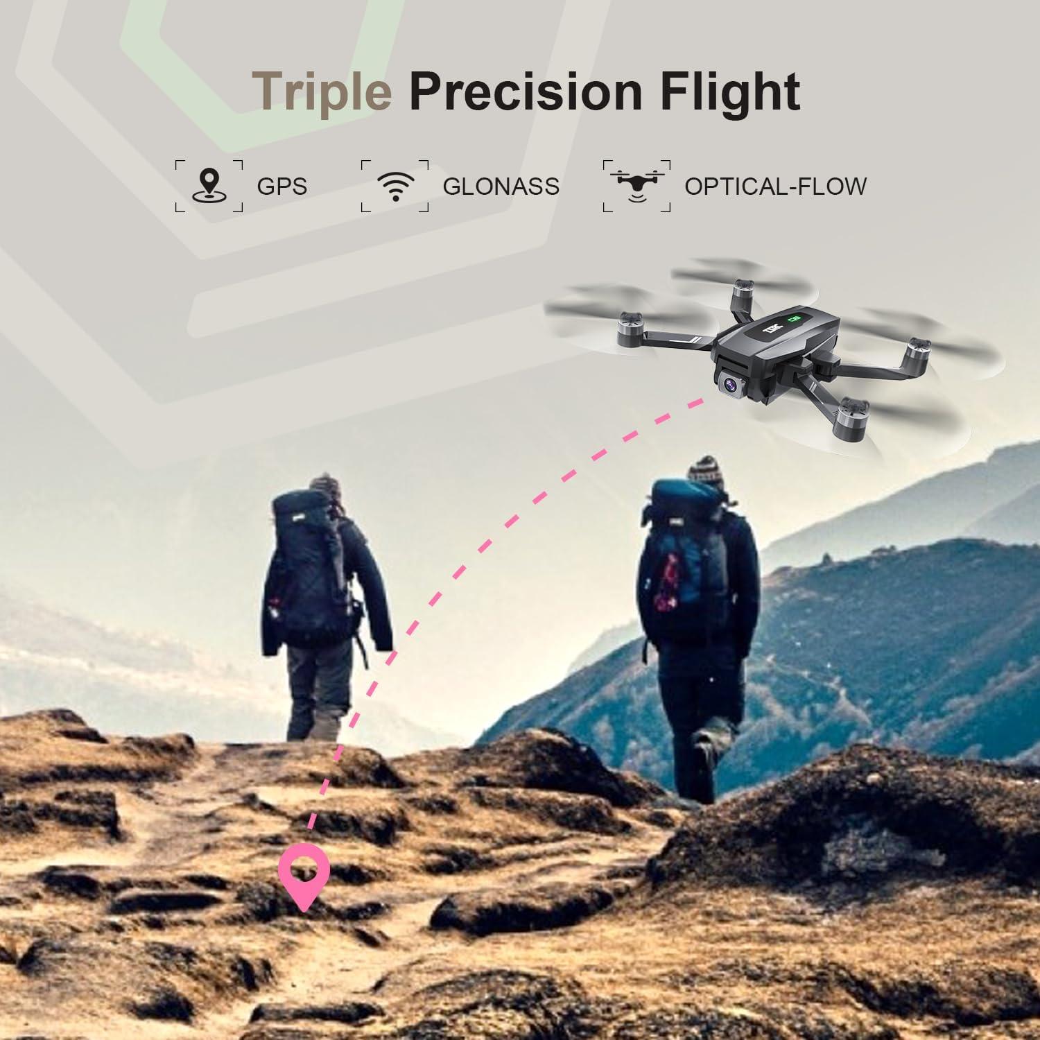 TENSSENX 4K GPS Drone, 90 Min Flight, Auto Return, 5G WiFi, Follow Mode