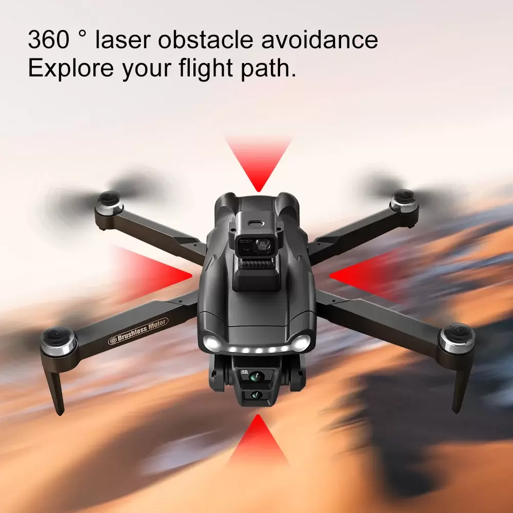 V198 GPS Drone: 8K Camera, 5G WiFi, Obstacle Avoidance, Foldable